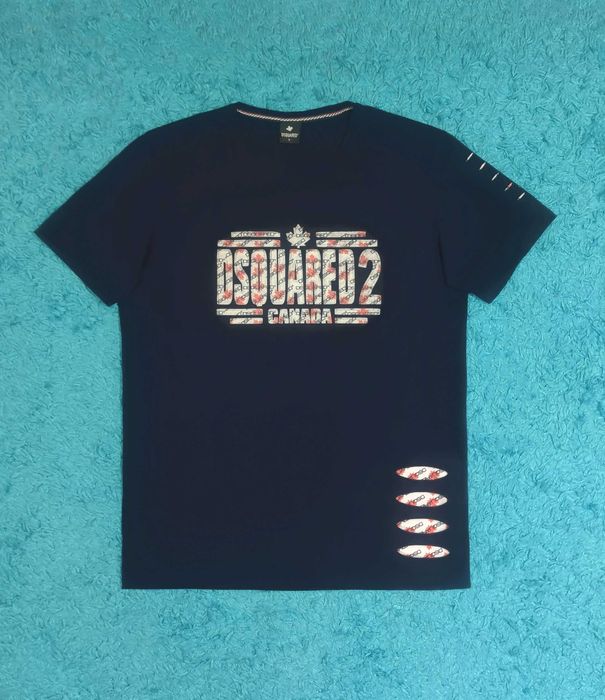 Tricou Dsquared2 - Canada Dark Blue