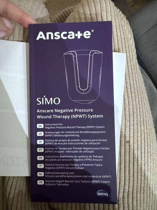Sistem terapie pentru rani. Antiescare
