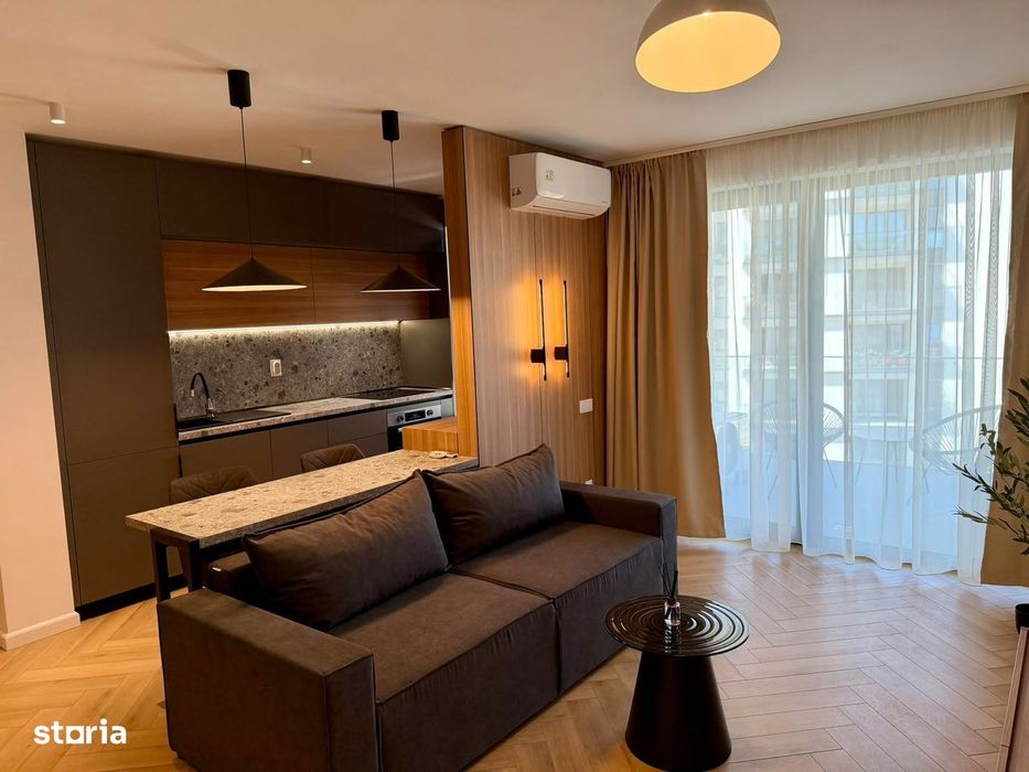 Apartament 2 camere ULTRAFINISAT 50 mp - Parcare subterana - Prima în