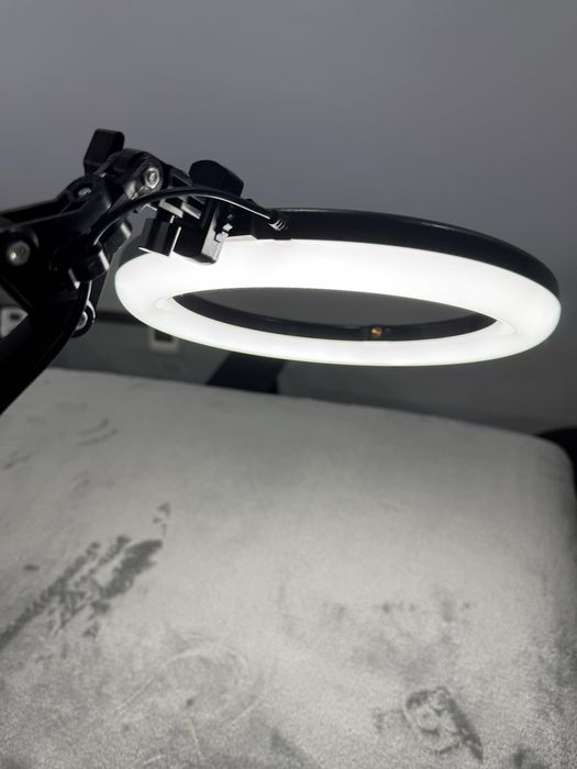 Lampa Ringlight pentru masa/pat