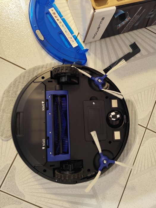 Robot smart wifi cu mop si aspirator aplicatie Rowenta serie 45 ca nou