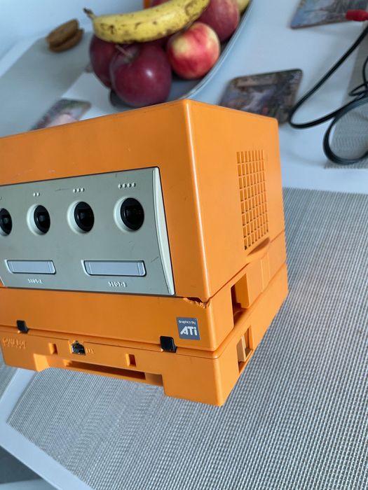 Nintendo Gamecube Spice Orange rar complet!