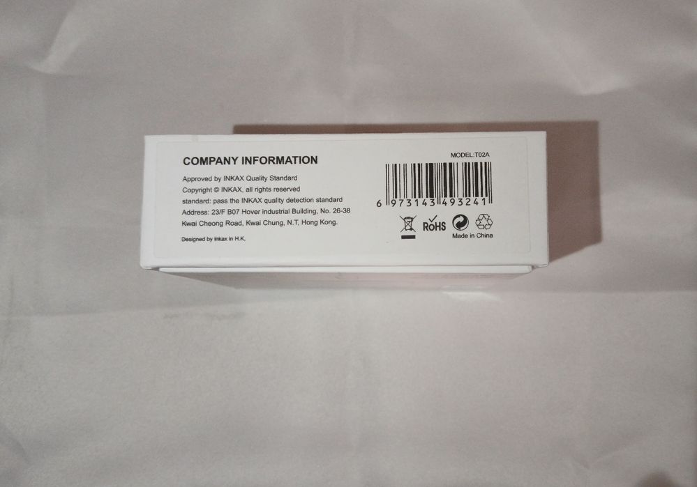 AirPods 2  Inkax T02.  100% качество