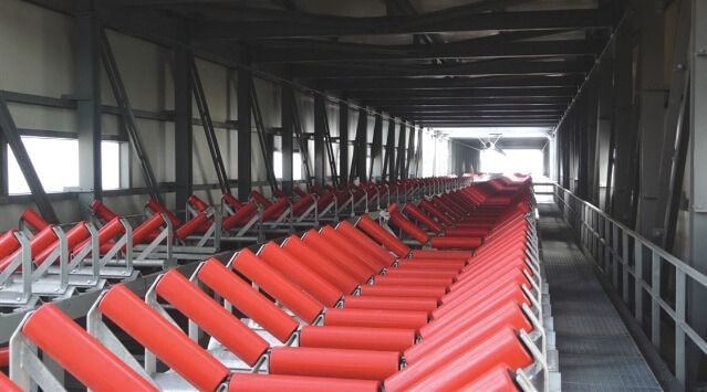 Ролики конвейера, транспортерные