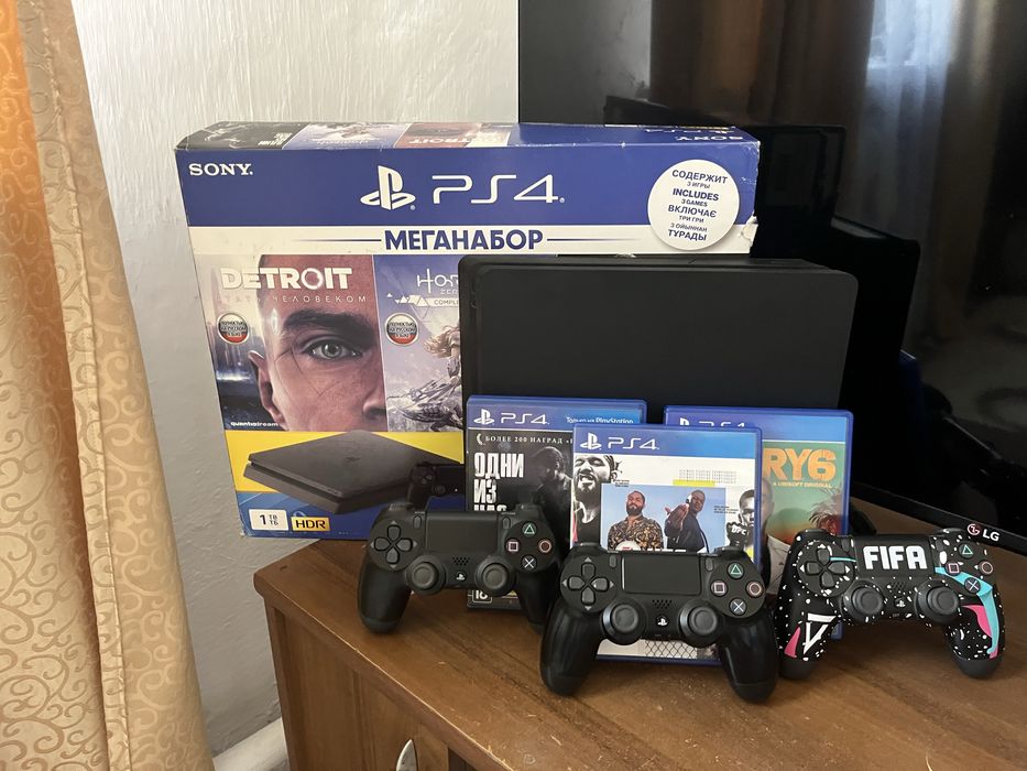 Ps 4 slim 1tb в идеале