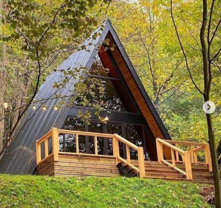 Vând cabane tip A frame