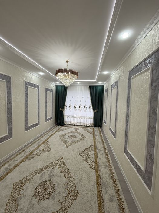 Урганч шахрида 2 каватли йевро римонт ховли жой сотилади