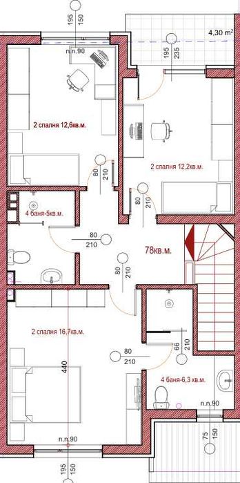Продава се Къща в Велинград - 210 кв.м за 1200 €/кв.м - Снимка #2