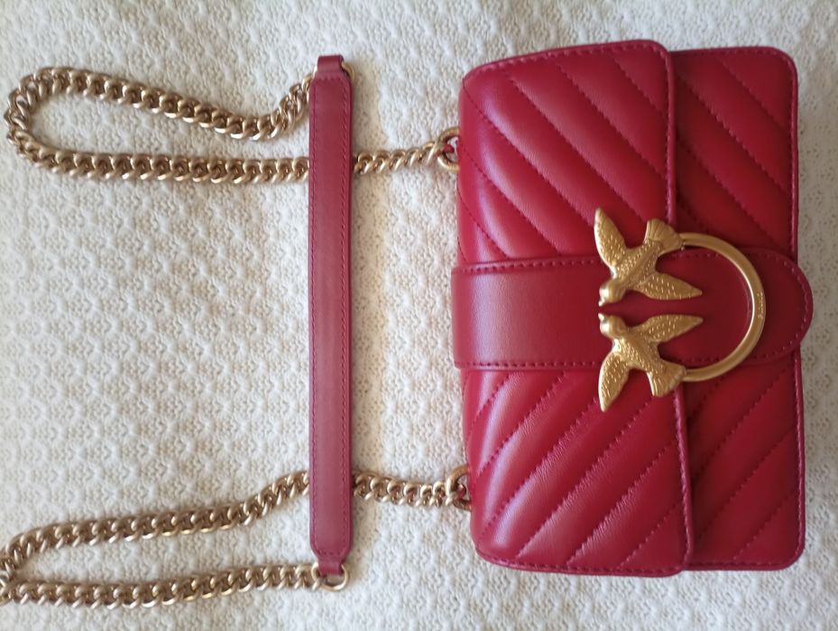 Кожена Чанта Пинко