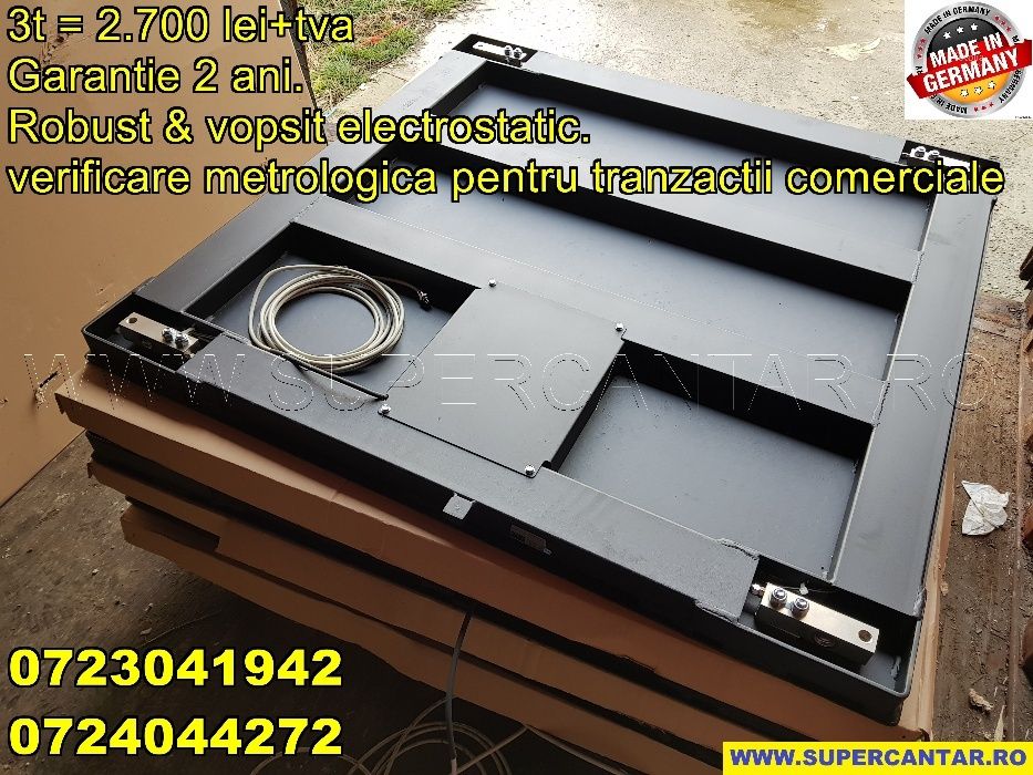 Cantar platforma 3t Omologat