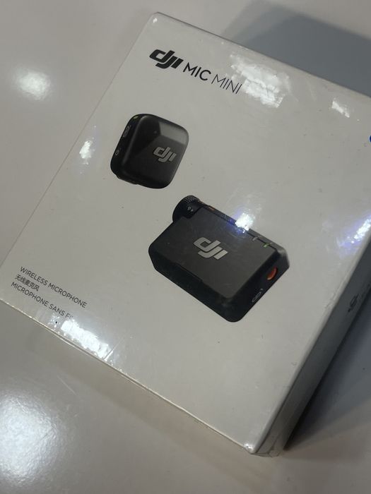 Dji Mic Mini , wireless Microphone , Nou , Sigilat