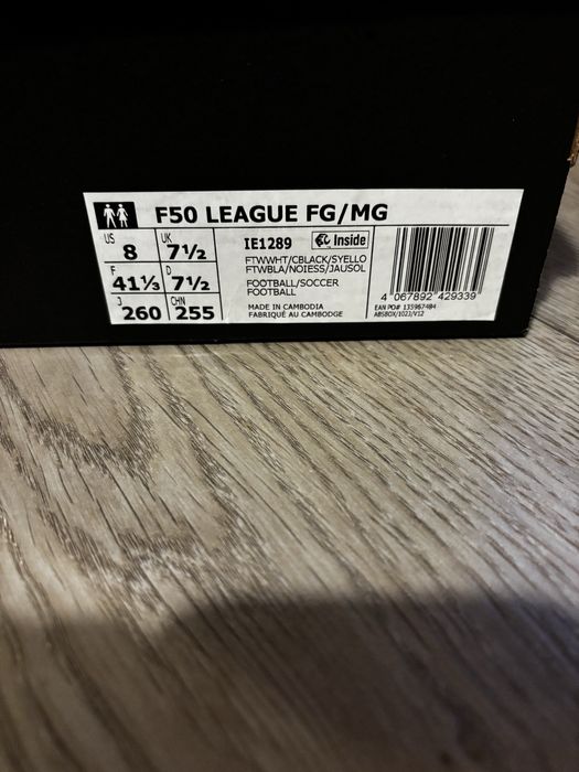 Adidas F50 League fg/mg