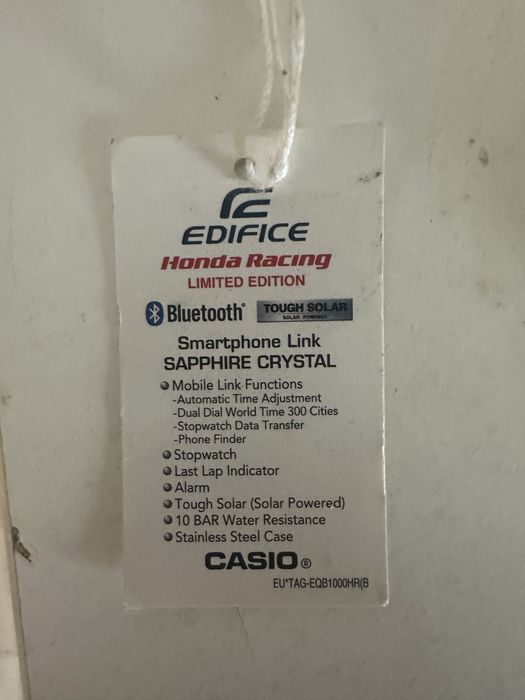 Ceas Barbatesc Casio Edifice premium Honda Racing