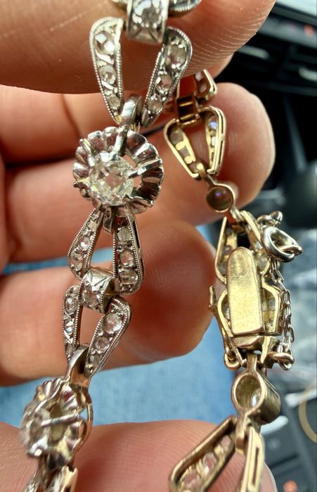 Златна гривна 18к Art Deco