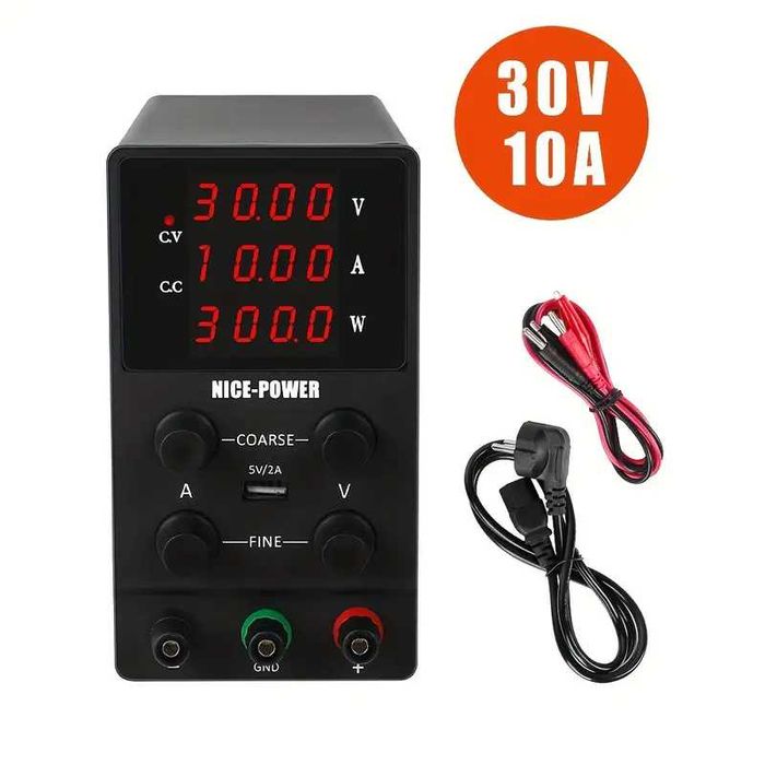 Новый лабораторный БП - 30V -10А-в упаковке-с гарантией-доставка