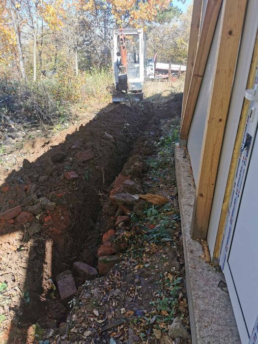 Услуги със мини багер и бобкат