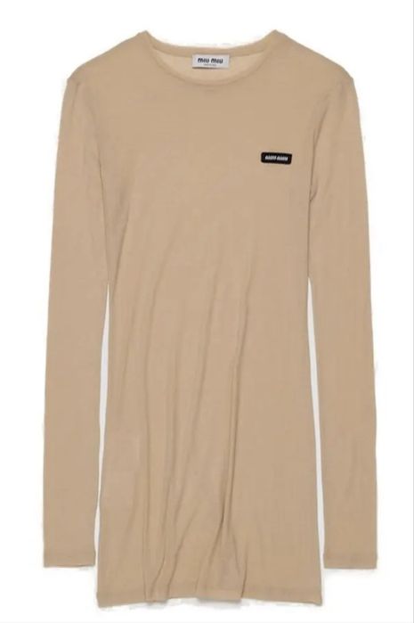 Miu miu блуза дълъг ръкав