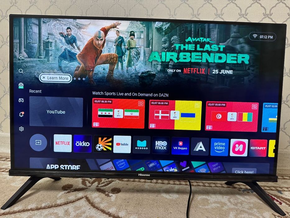 Hisense 32 inch  Model: 32A4K 4 series Euro edition