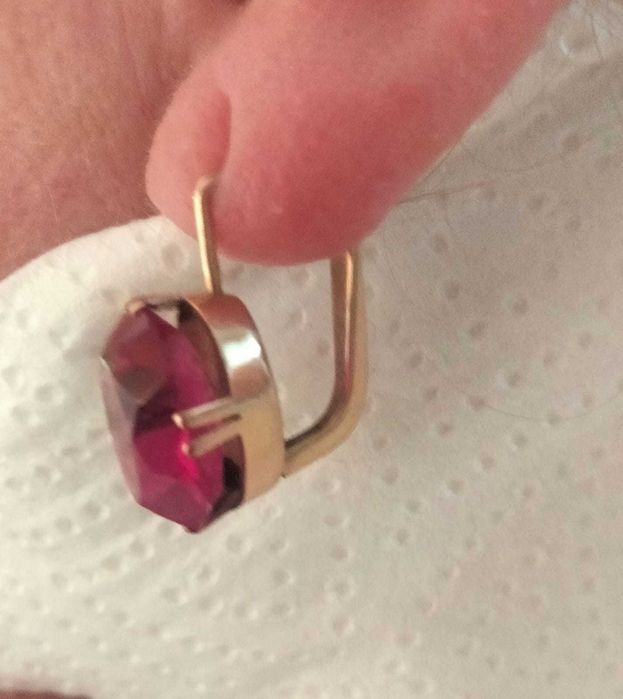 Продам серьги 583 пробы