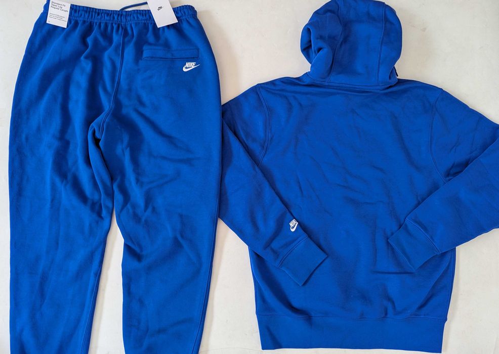 Nike Sportswear Club Fleece мъжки син комплект размер М от Сащ