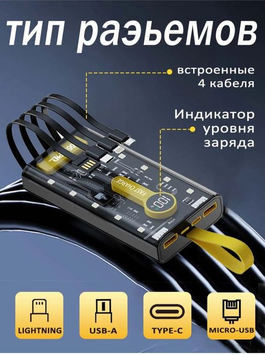 Повербанк 10 000 мАч