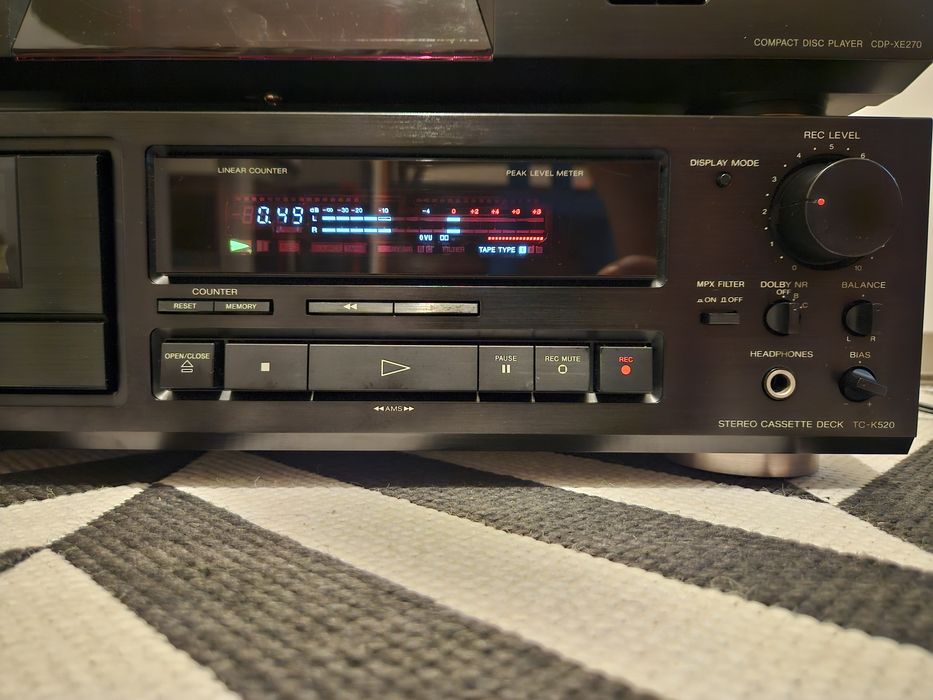 Deck Sony TC-K520 3Motors Japan