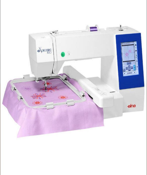 Masina de brodat Elna eXpressive 830L +stoc ata si stabilizat