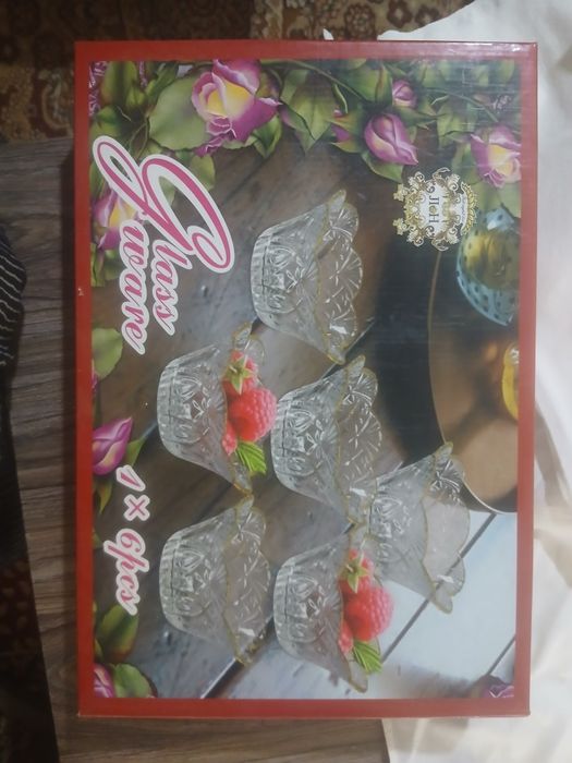 Возачки для десертов, салатов из стекла