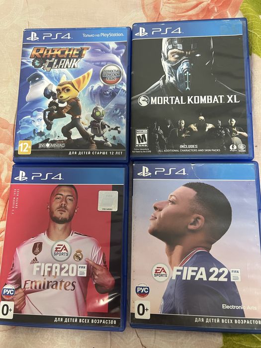 Диски playstation 4