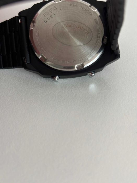 Ceas Pulsar digital alarm cronograf negru — stare bună