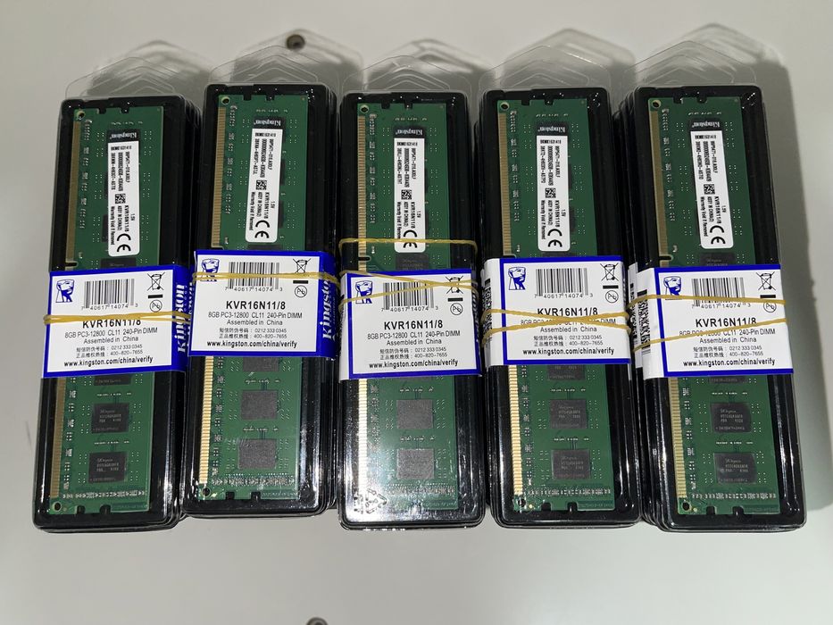 DDR 3 8GB Kingiston 1600