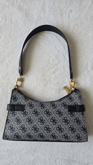 Poseta Guess Logo Gri