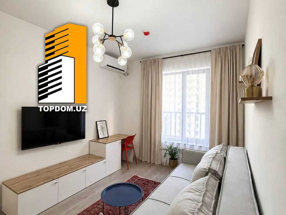 1-комнатная 31.5 м² ЖК Assalom Sohil Узбум Ислом Ота Яшнабад