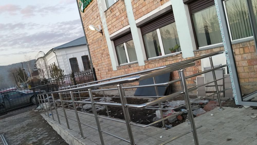 Перила из нержавеющей стали