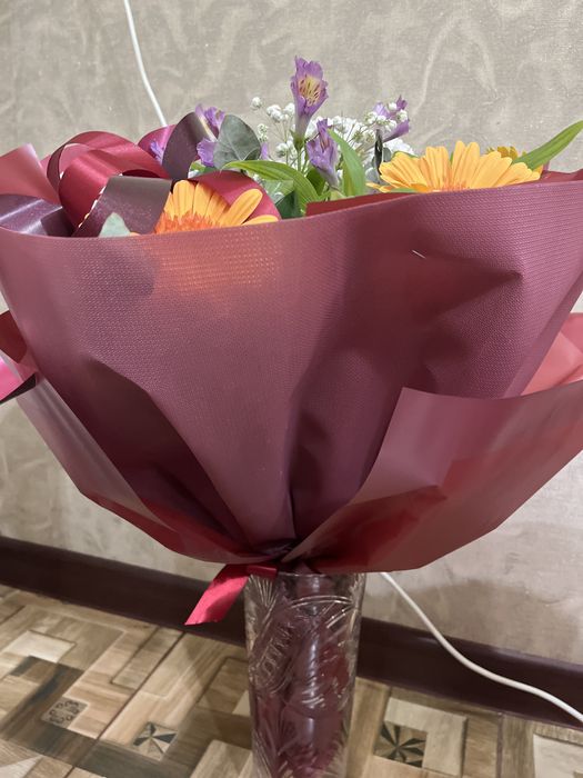 Букет цветов свежие