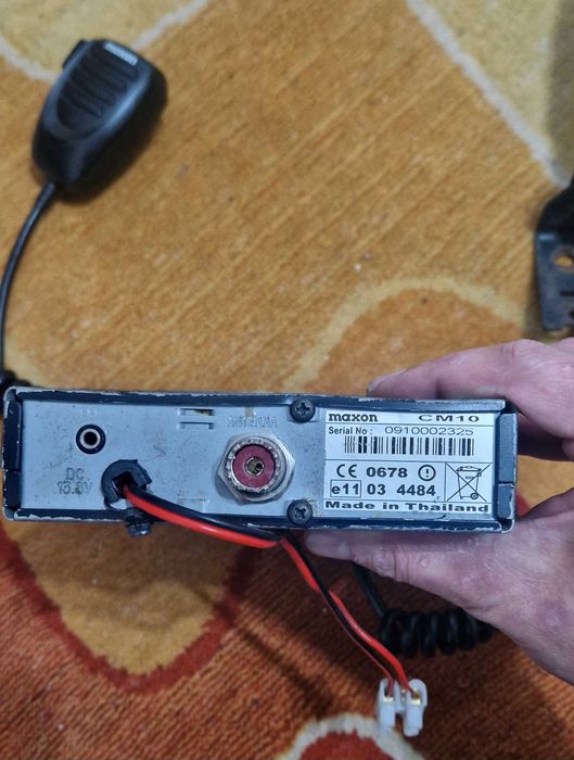 Statie radio CB Maxon CM10 cu squelch automat