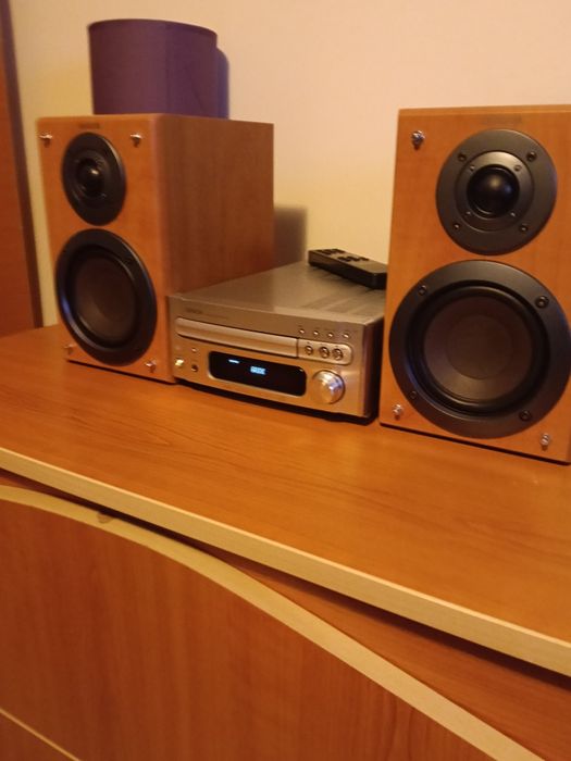 Boxe Aiwa LEM 70 și amplituner Denon rcd m33