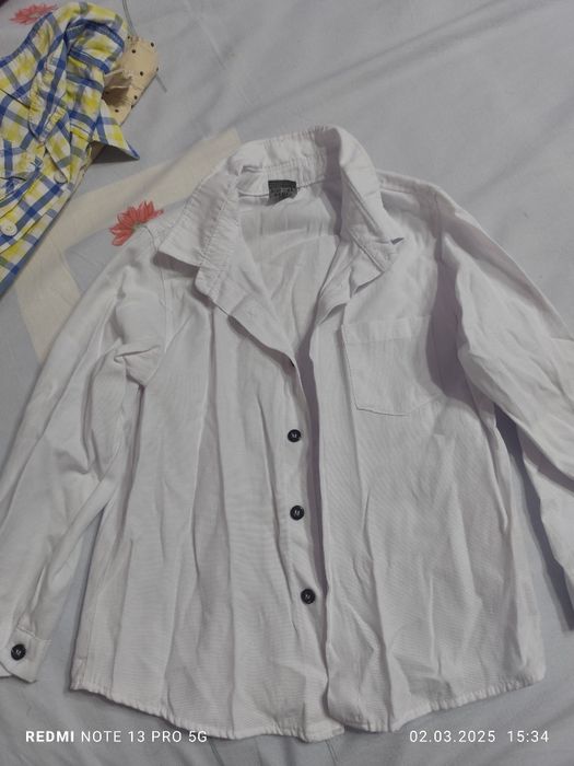 Бяла Ризка за момче