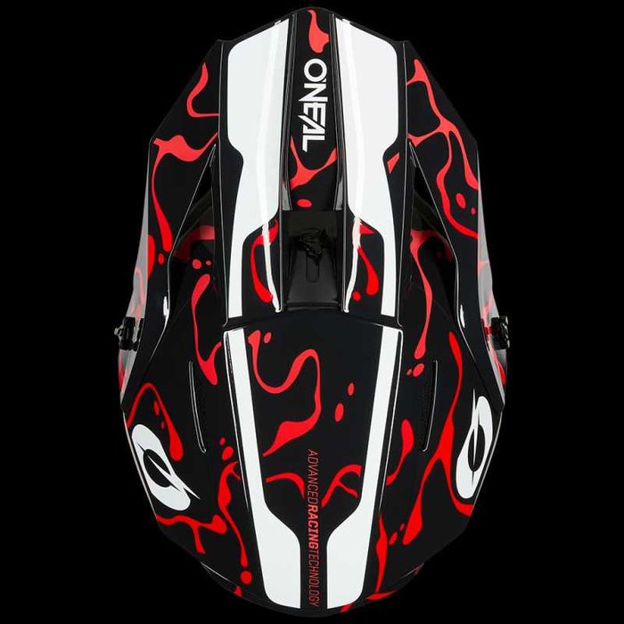 Мото Крос Каска O'NEAL 1Series Splash BLACK/RED V.26