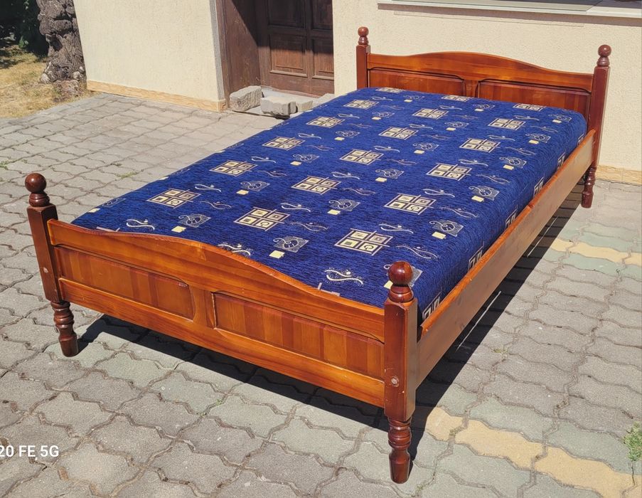 Кухненски шкаф с мивка и двоен котлон
