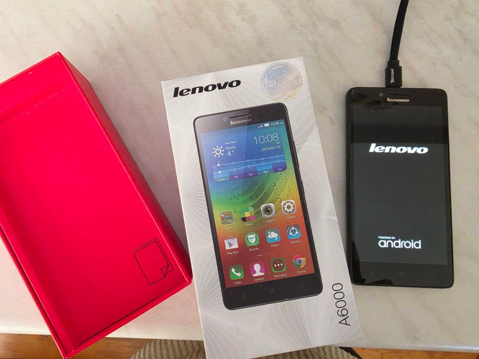 Lenovo A6000 – запазен, с кутия, работещ, за ежедневна употреба