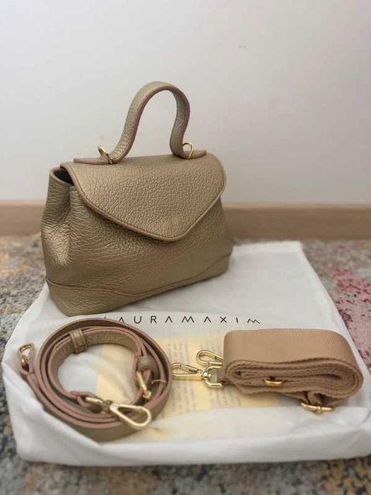Geanta Laura Maxim Mina Mini Gold