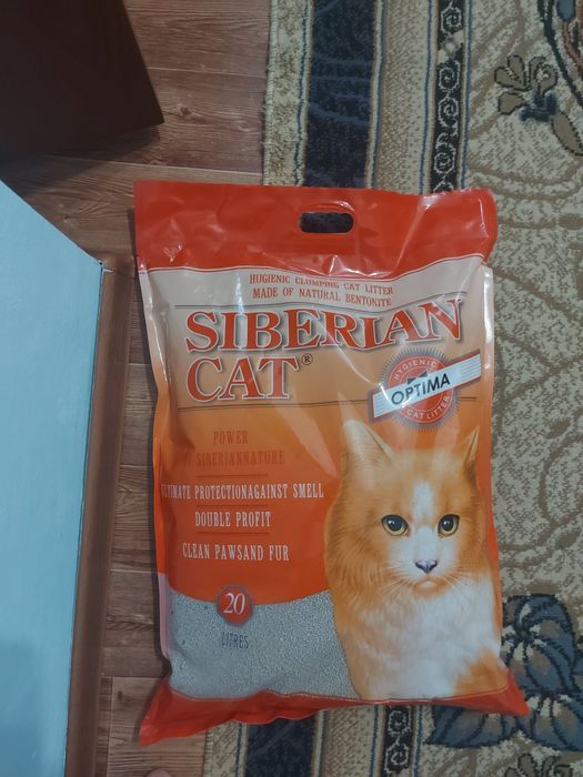 Наполнитель бентонит!новый 20л