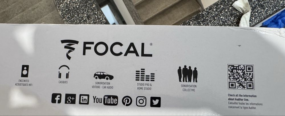 Doua seturi de Boxe FOCAL AUDITOR RCX-165