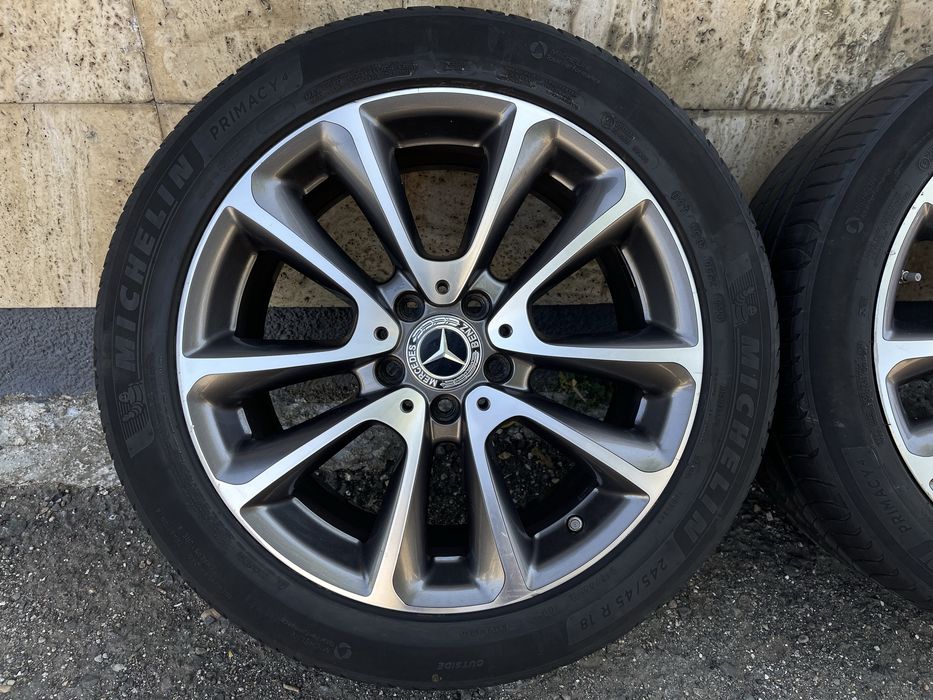 Jante Roți 18 Mercedes E V Class W213 Anvelope vara 245 45 R18 / 275 40 R18