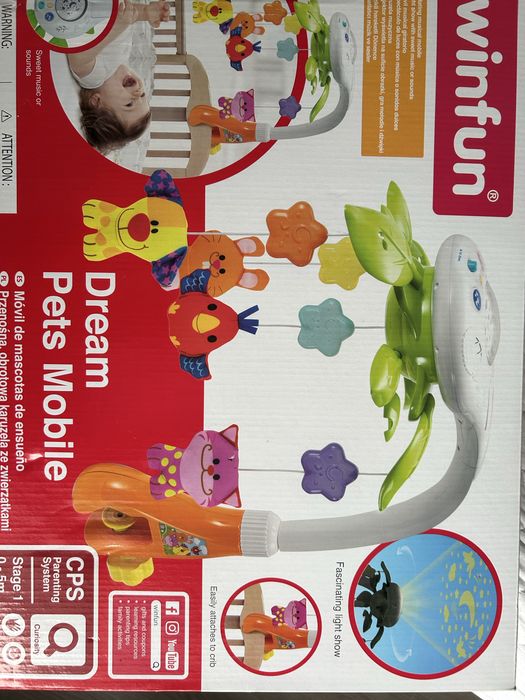 Музикална въртележка - проектор WINFUN