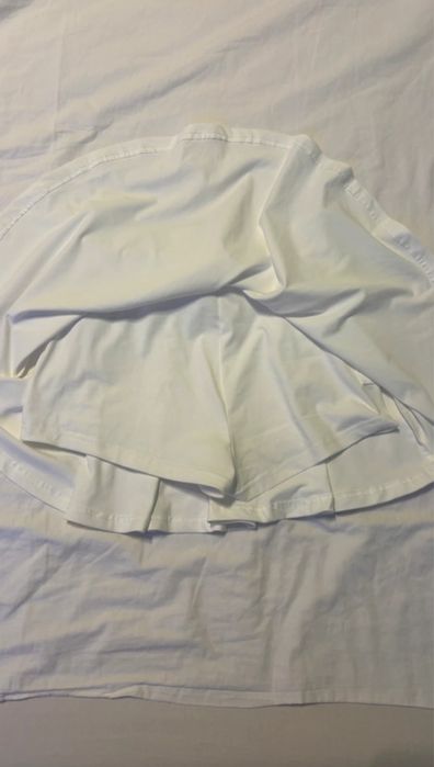 Fusta pantaloni alba