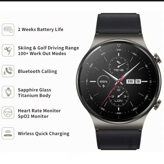 Смарт Часы"HUAWEI Watch GT2 PRO! Гарантированное качество!