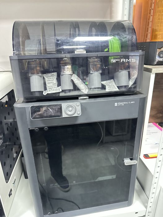 3d принтер BambuLab P1S и Creality