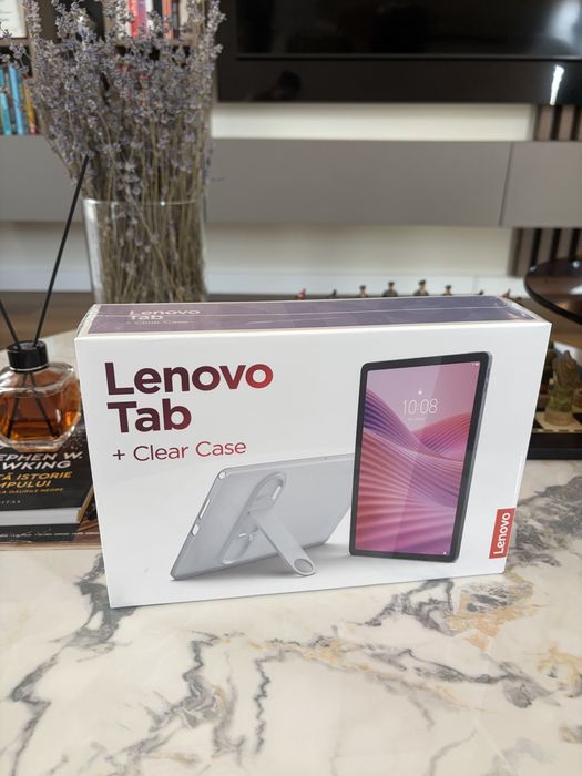 NOU Tableta Lenovo Tab + Clear Case